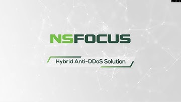 NSFOCUS Hybrid Anti-DDoS Solution
