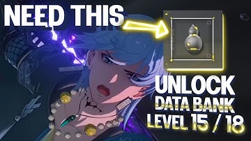 Wuthering Waves | HOW TO UNLOCK DATA BANK LEVEL 15 & 18!