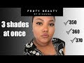 I FINALLY found my Fenty shade! 350, 360, and 370 swatches and try on! | JustJali