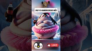 Transformación Épica De Pingüino Súper Delgado A Pingüino En Forma