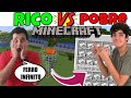 RICO VS POBRE MINECRAFT | FARM DE FERRO INFINITA | PEDRO MAIA