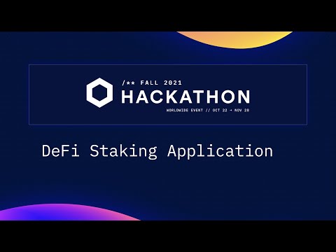 Code-Along | DeFi Staking Application