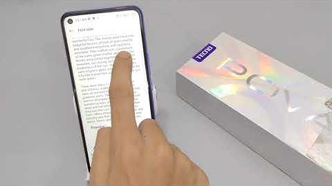 How to increase Font Size in Tecno Pova,Pova 2 | FONT SIZE | Tecno pova me font size kaise badhaye