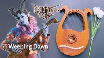 Weeping Dawn / Alfira's Song (Baldur's Gate 3) - Lyre Harp Cover #baldursgate3