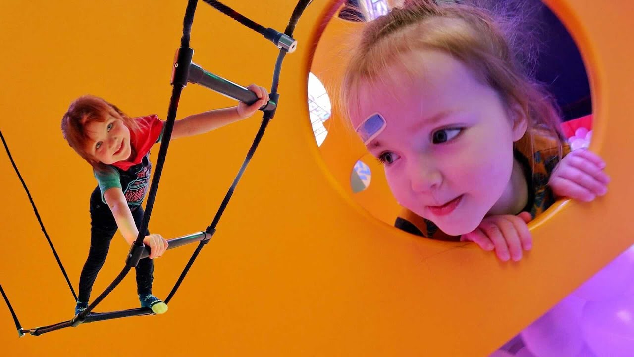 BALL PiT PARK!! Ultimate obstacle course challenge with Adley & Niko