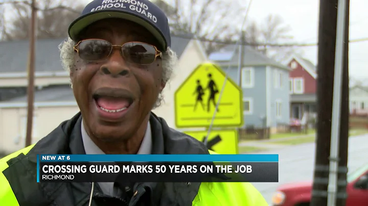 Richmond crossing guard celebrates 50 years on the...