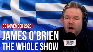 I'm on the news! In Greece! | James O'Brien - The Whole Show
