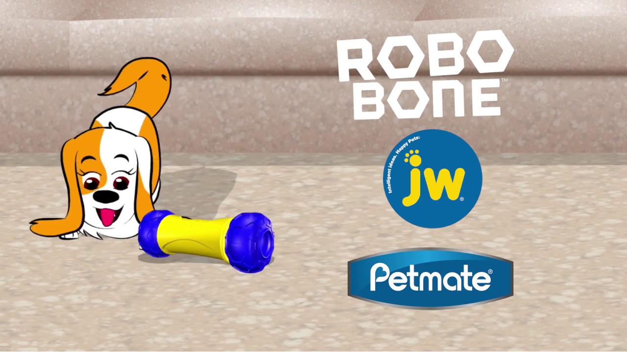 JW RoboBone Electronic Dog Treat Dispenser