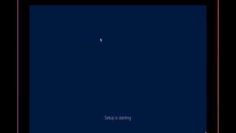 Windows 2016 KVM install fail