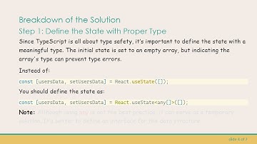 Resolving React Typescript Issues when Populating Array State with Objects