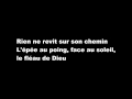 Adx  le flau de dieu paroleslyrics