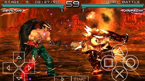 How to download and play tekken 5 PSP game in your Android phone