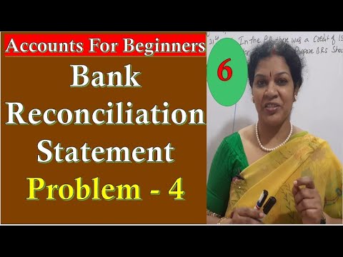 47. "Bank Reconciliation Statement - Problem No 6" from Financial Accounting