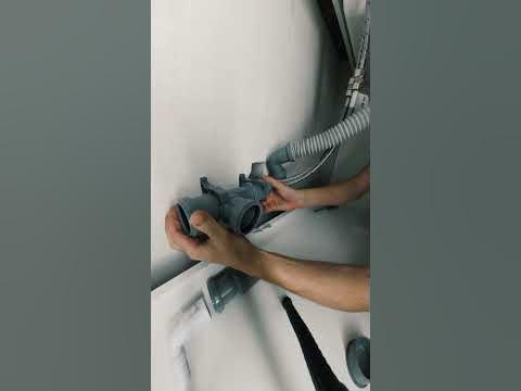 Слив посудомойки и раковины - YouTube