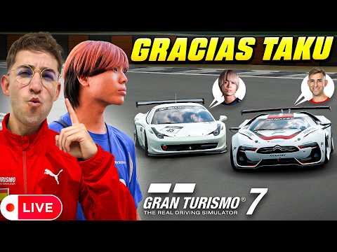 I SHARED the track with my JAPANESE friend @たくあんTakuAn starting from the BACK OF THE PACK and THI...
