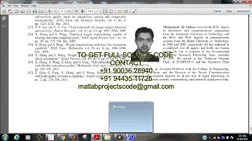 Matlab code for A source channel coding approach to digital image protection & self recovery