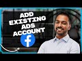 How to Add an Existing Ads Account to Facebook Business Manager | Facebook Tips 2025