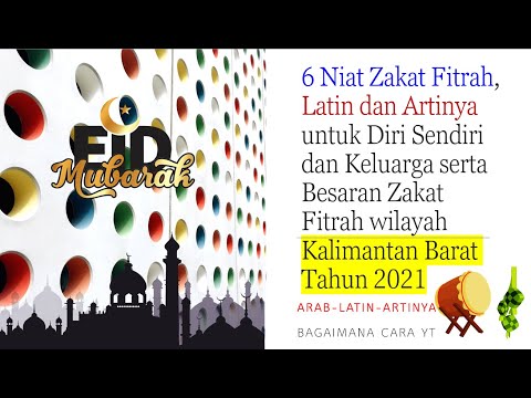 LENGKAP - DOA NIAT ZAKAT FITRAH UNTUK DIRI SENDIRI DAN KELUARGA MUDAH DIHAFAL (Gratis Unduh PDF)