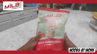 Mila Formerly XCJ PORK SOUP DUMPLINGS (50 PC)  Unboxing Making and Reviewing