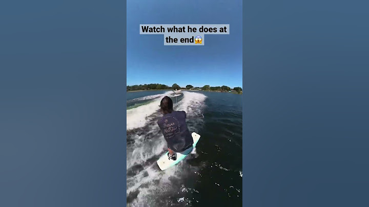 Steel Lafferty Wakeboarding Around the Boat😱 #insta360 #action