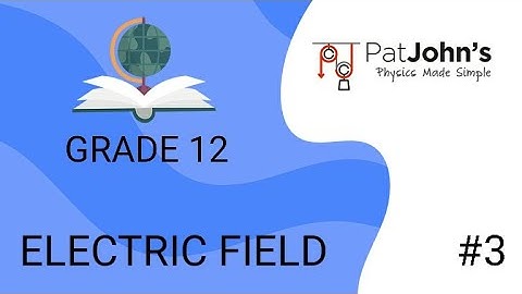 ELECTRIC FIELD - GRADE 12 PHYSICS - PART 3
