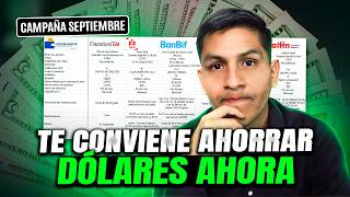 Mejores CUENTAS de AHORRO en DOLARES - Septiembre 2025 💰Precio del Dolar por los suelos ¿Compramos?