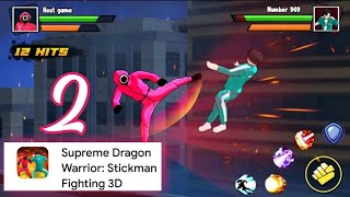 Supreme Dragon Warrior: Stickman Fighting 3D Gameplay #2 All Levels (Android, IOS) screenshot 5
