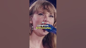 Taylor Swift top 13 longest songs🩶#taylorswift#long#13#fypシ