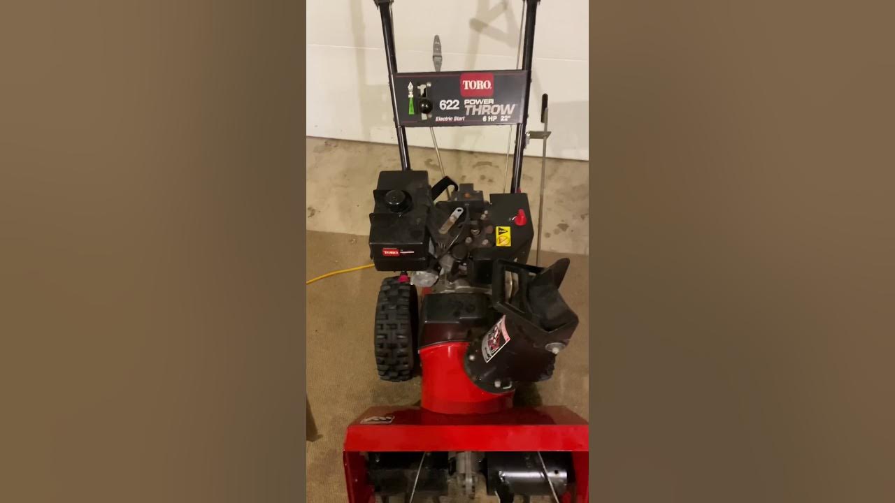 Toro Power Throw 622 Snow Blower model 38064 Features YouTube