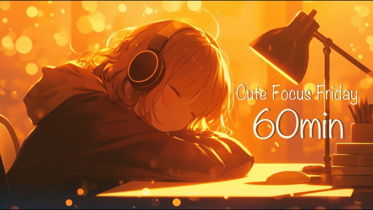 Cute Focus Friday – Cute Kawaii Chill Pop/Pixel Electro/Study & Work BGM｜可愛い/集中/ピコピコ/作業用｜60min