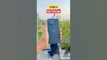 iPhone 15 photo editing 🔥