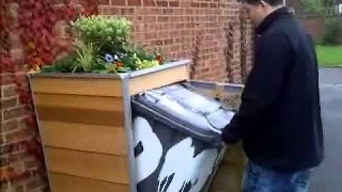 Full Size Wheelie Bin Cover Prototype