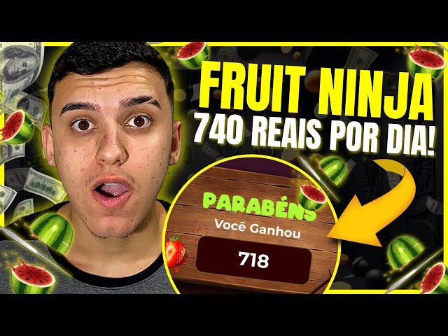 GANHE DINHEIRO CORTANDO FRUTAS *NINJA FRUITS CUBES* 