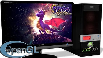 XENIA Xbox 360 Emulator - The Legend of Spyro: DotD (2008). OpenGL api. Test #5