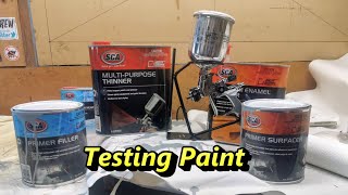 Morris Minor - Prep And Paint Test - Part 23