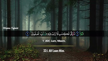 سورة السجدة بقراءة بن كثير للقاريء عكاشة كميني || Surah As Sajdah - Okasha Kameny
