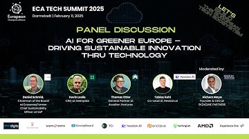 AI for Greener Europe - Driving sustainable innovation through Technology