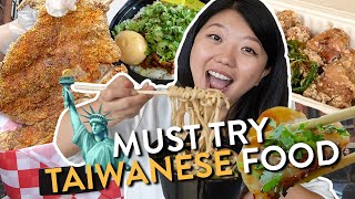 Authentic TAIWANESE STREET FOOD Tour in NEW YORK CITY🧋! Classic Taiwanese Eats NYC