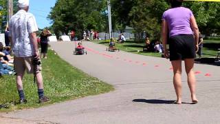 Soap box derby races in Montague