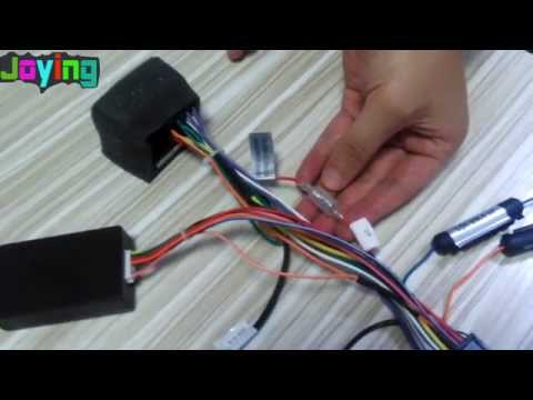 Car DVD player Canbus cable instructions for Volkswagen