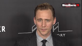 Tom Hiddleston arrives at AMC's 'The Night Manager' Los Angeles premiere