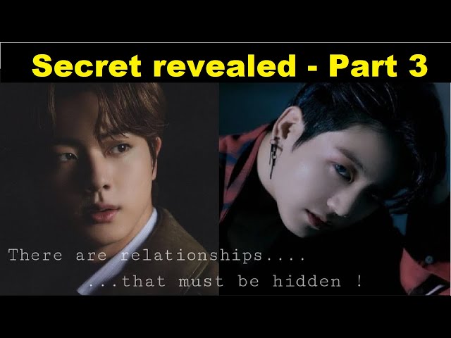 For Jinkook/kookjin Secret revealed - Part 3 (BTS - 방탄소년단) class=