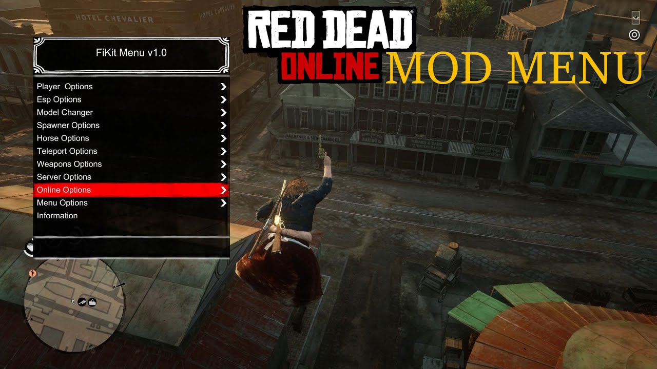 RDR:O FiKit Menu | RDR2 Mod Menu - YouTube