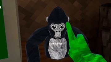 I found a WARNING BOT in gorilla tag(ghost hunter’s episode 1)