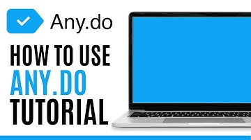 Any.do Tutorial For Beginners | Productivity Tool 2025
