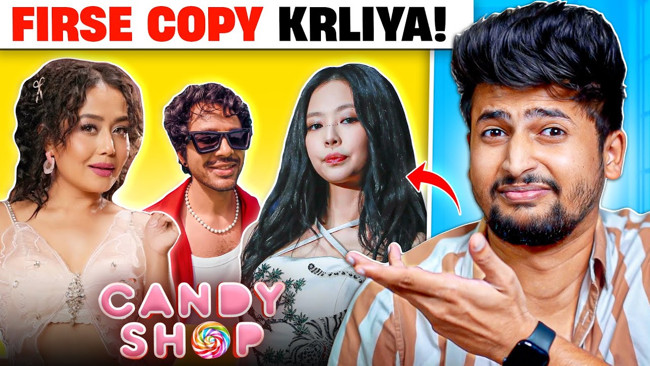 NEHA KAKKAR TRYING HARD TO COPY K POP !! TONY KAKKAR CANDY SHOP