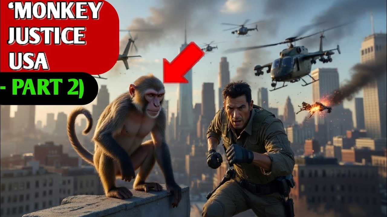 Обезьянье правосудие США | Часть 2: Ограбление в Центральном парке – Момо объединяется с детектив...