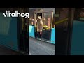 Crowded Bus Doors Don T Quite Close ViralHog Crowded Bus Doors Don T Quite Close ViralHog