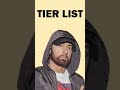 RANKING EMINEM ALBUMS (2022)