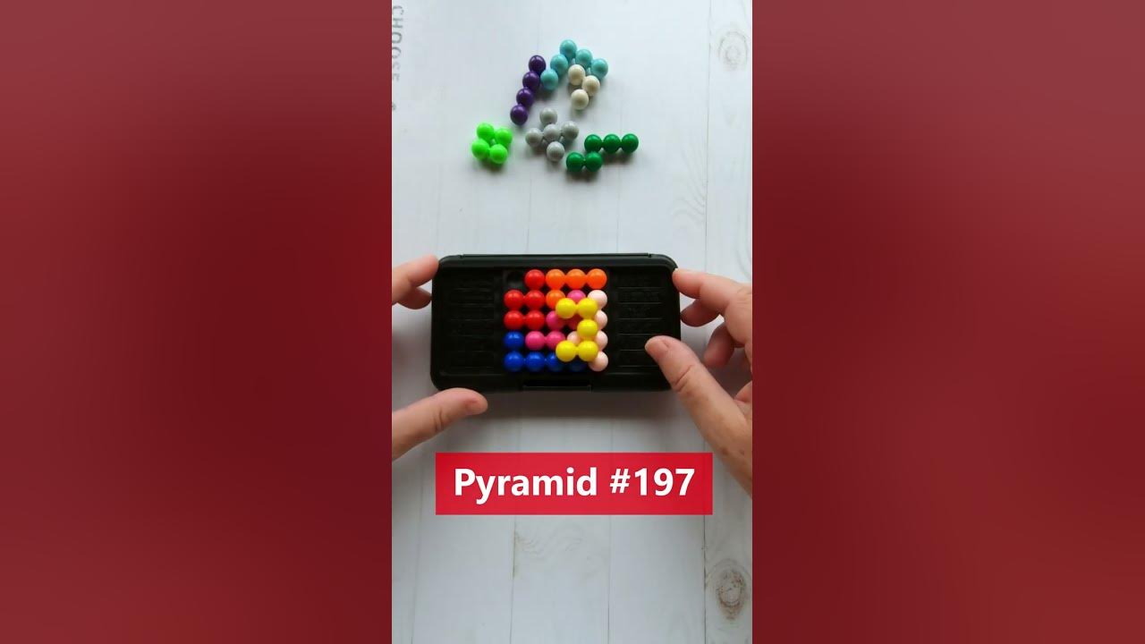 How to Solve the Kanoodle Pyramid 197 😎shorts YouTube